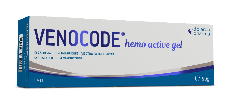 Венокод хемо актив гел 50g